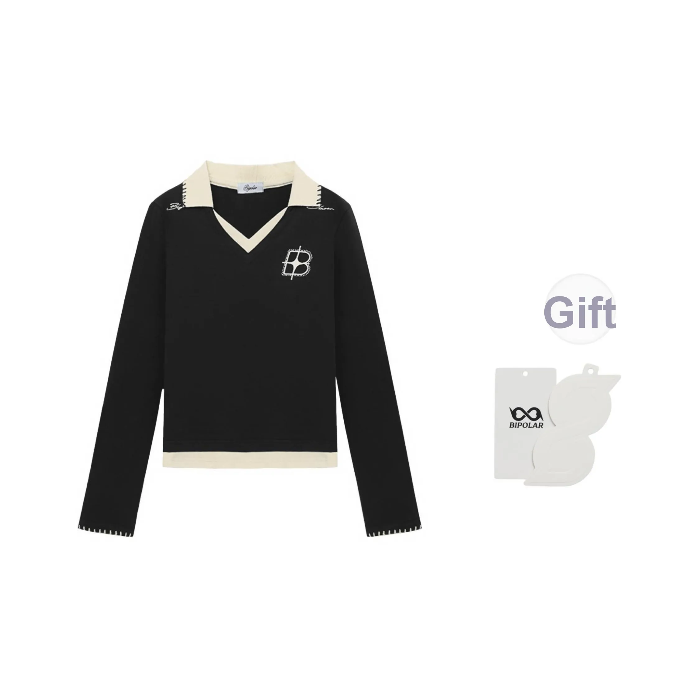 BIPOLAR Комплект с длинным рукавом рубашка женские