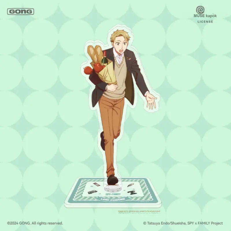 Resonance Anya Forger Loid Forger Yor Forger SPY X FAMILY Fukazawa Family Collection Anya Yel Nightfall Acrylic Stands-5