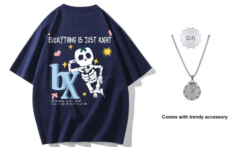 B.X T-Shirts Unisex-6