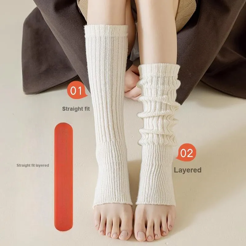 AOKANG Knee High Socks Women's Combo Set-37