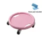 [Standard]Pink-Four-Wheel Abdominal Roller (Includes Knee Pads)
