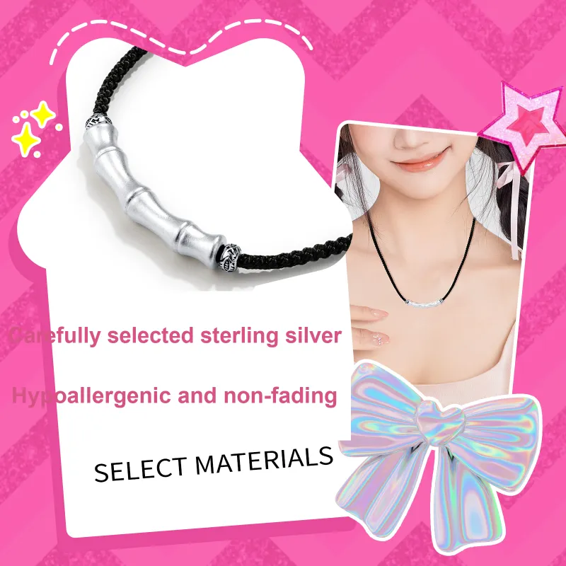 Barbie 999 Fine Silver Necklaces Unisex-1