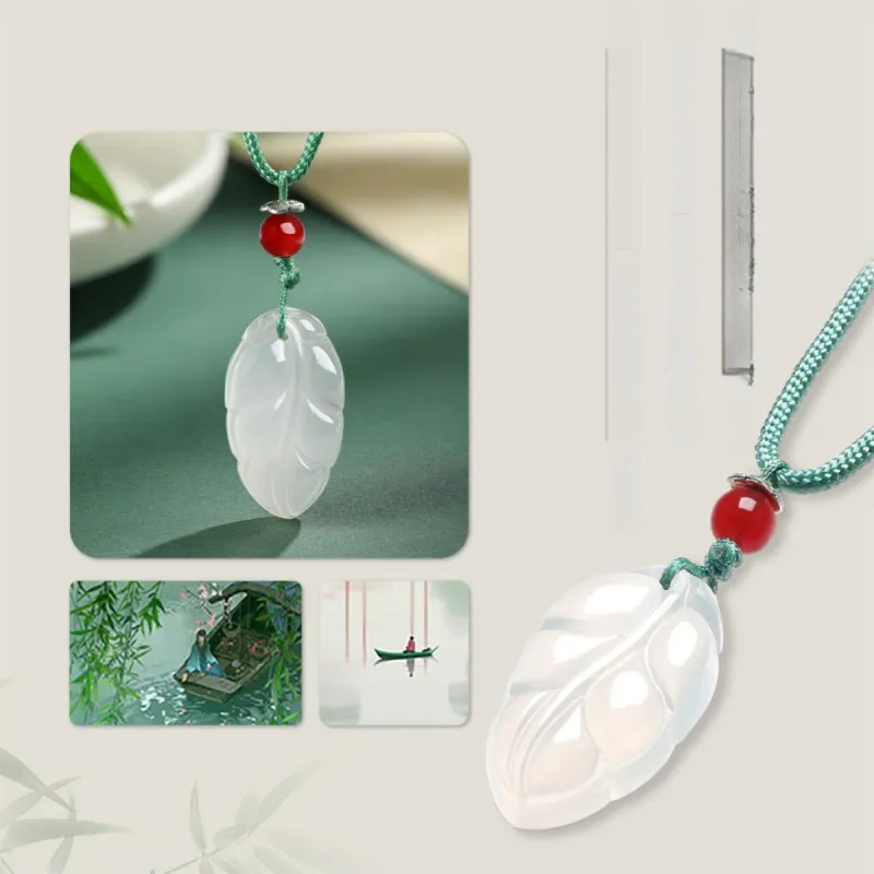 Century Edge Jewelry Chalcedony Jade Pendants Women's-7