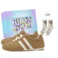 Brown+Exclusive Shoe Box+Gift Socks