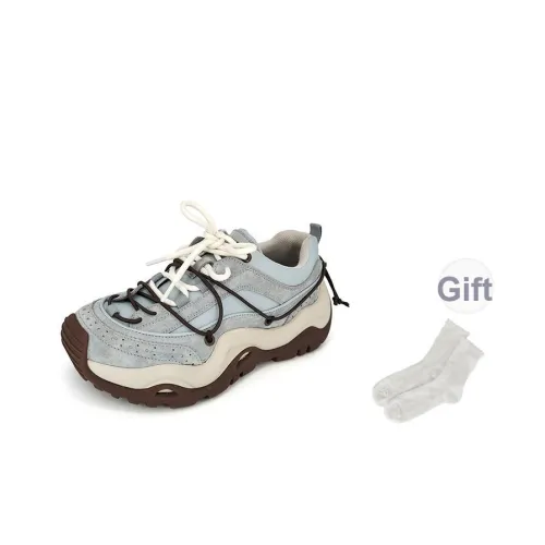 Xuanbaihui Низкий топ повседневный женский коричневый