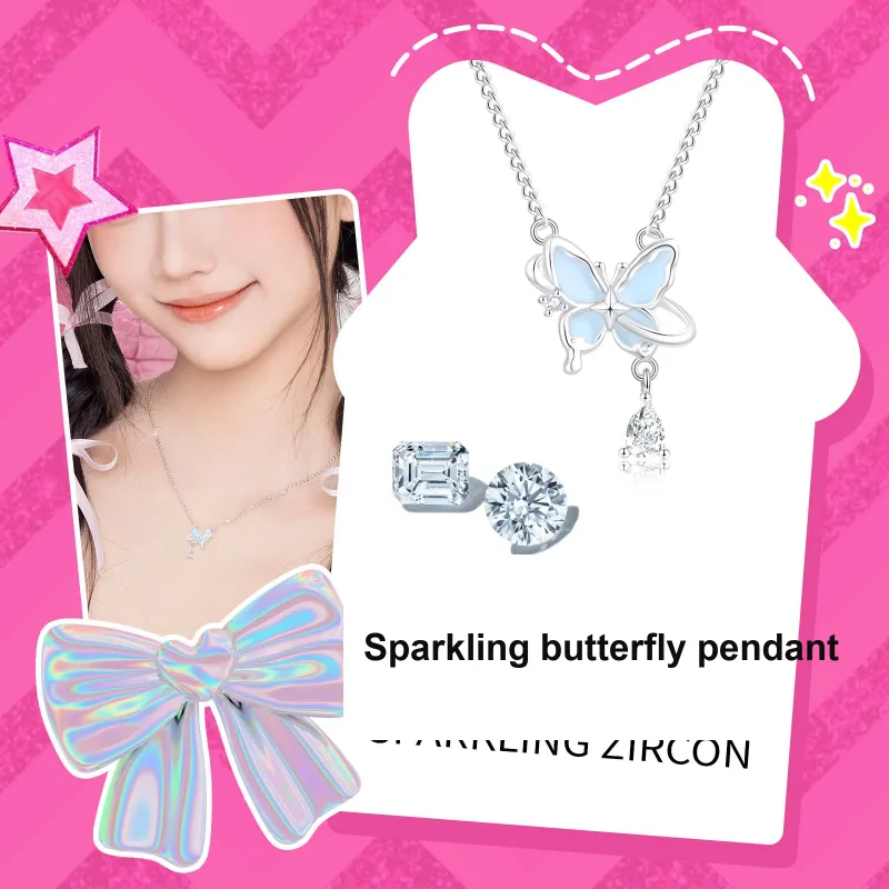 Barbie Sterling Silver Necklaces Women's-5