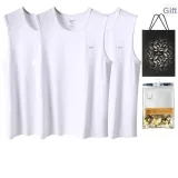Crew Neck 3-Pack (White+White+White)