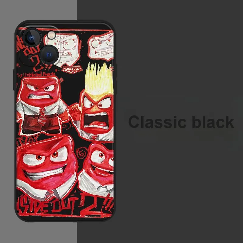Cuttlefish Grid TPU Material Angry Birds Abstract Baby Creative Phone Case Compatible With Apple 16/15/14/13/12/11-7