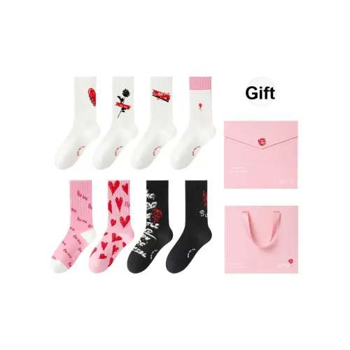 B C.Room SS24 Носки Crew Весенние Летние Унисекс Упаковка из 8 штук