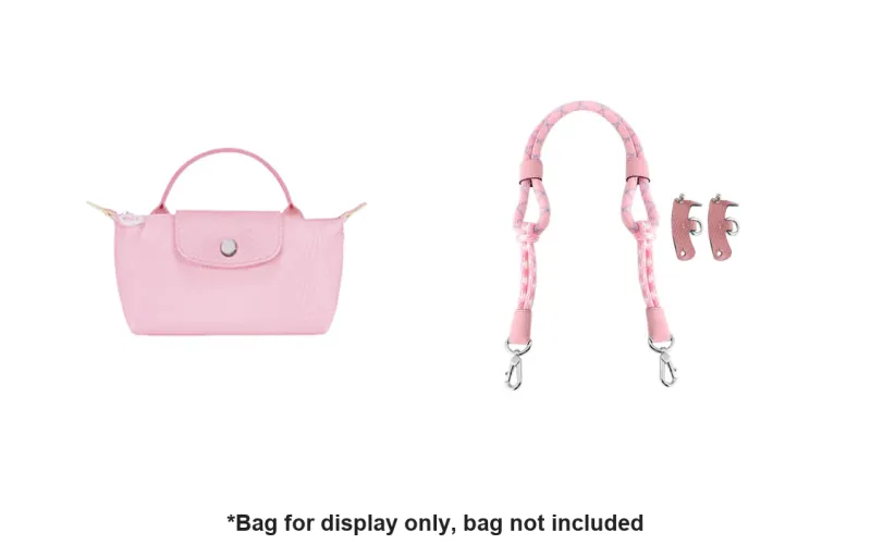 Luxury Care Artisan Workshop Cow Leather, Textile Straps Ropes Bag Strap Women's Multicolor-14