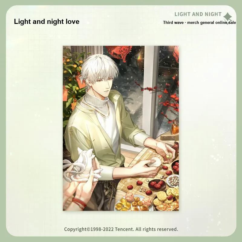 The Love Of Light And Night Character Osborn, Evan, Sariel, Jesse, Charlie Su PVC Anime / Games Posters-9