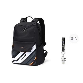GOLF Oxford With Fabric Commute Backpack Large Size Men's Multicolor