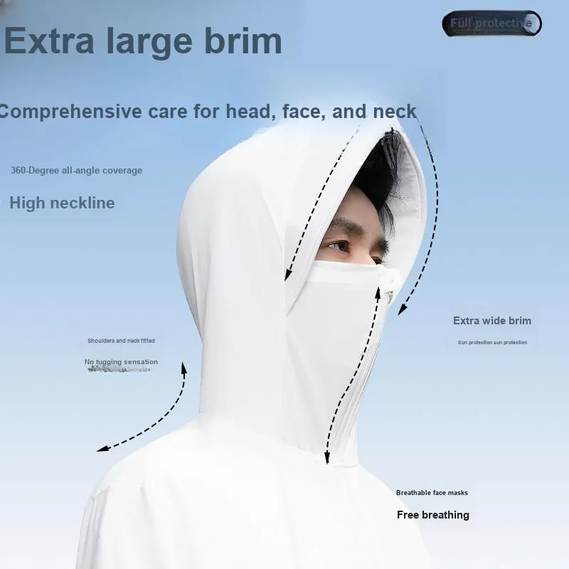 Tonlion Sun Protection Clothing Unisex-4