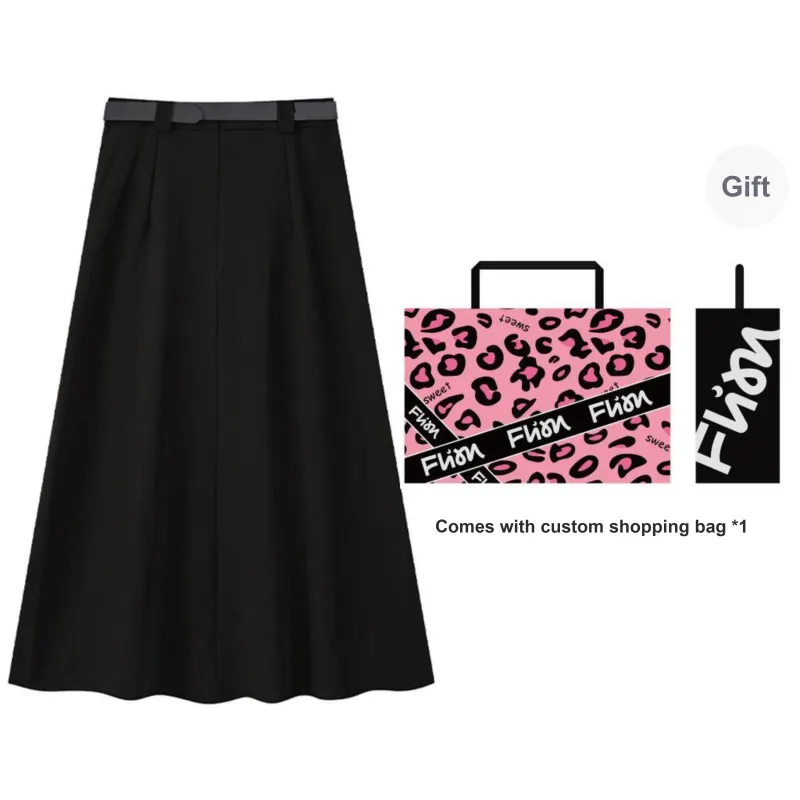 FLIM Casual Long Skirts Women's-10