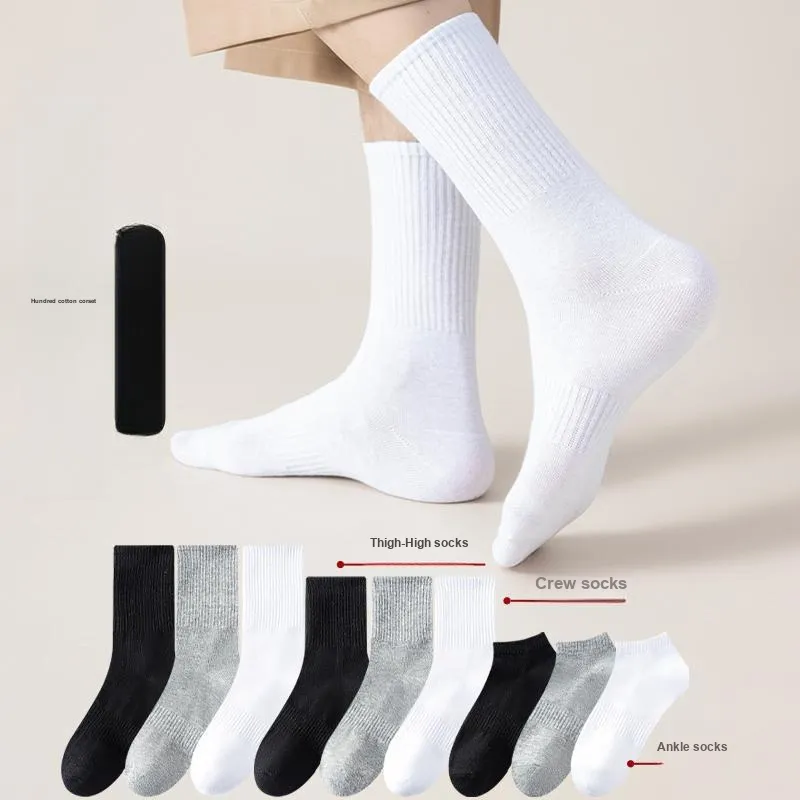 MIIOW Knee High Socks Unisex 5 Pack-29