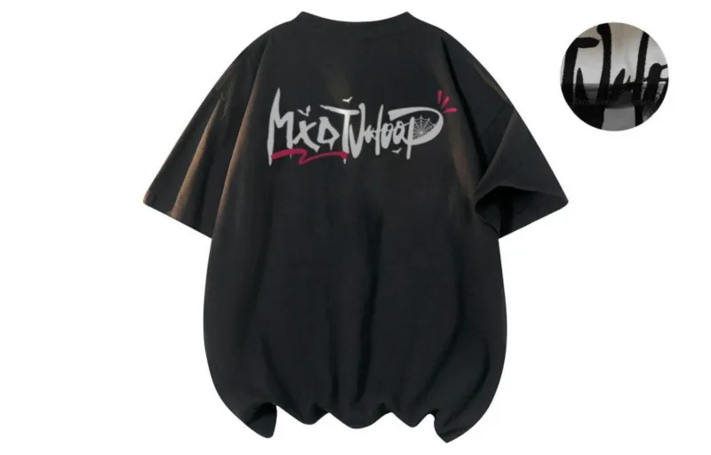 MXDT T Shirt Unisex Black Yellow Embroidery Upgraded-21