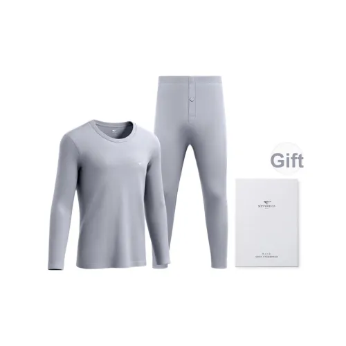 SEPTWOLVES Норковый серый Мужской термокостюм