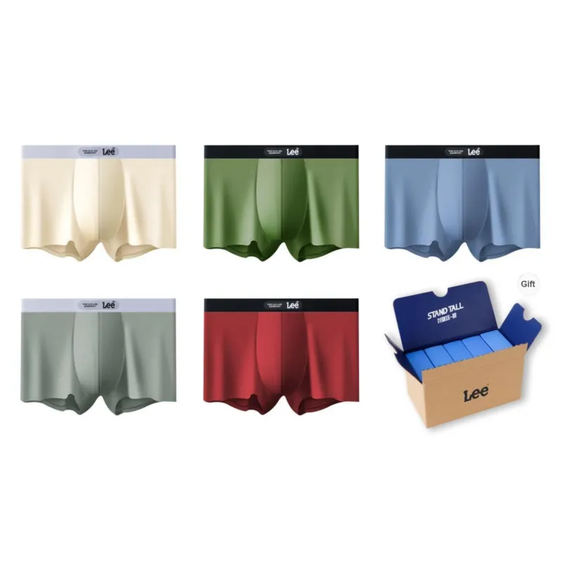 Lee Underpants Men's 5 Pack Gift Box Set-0