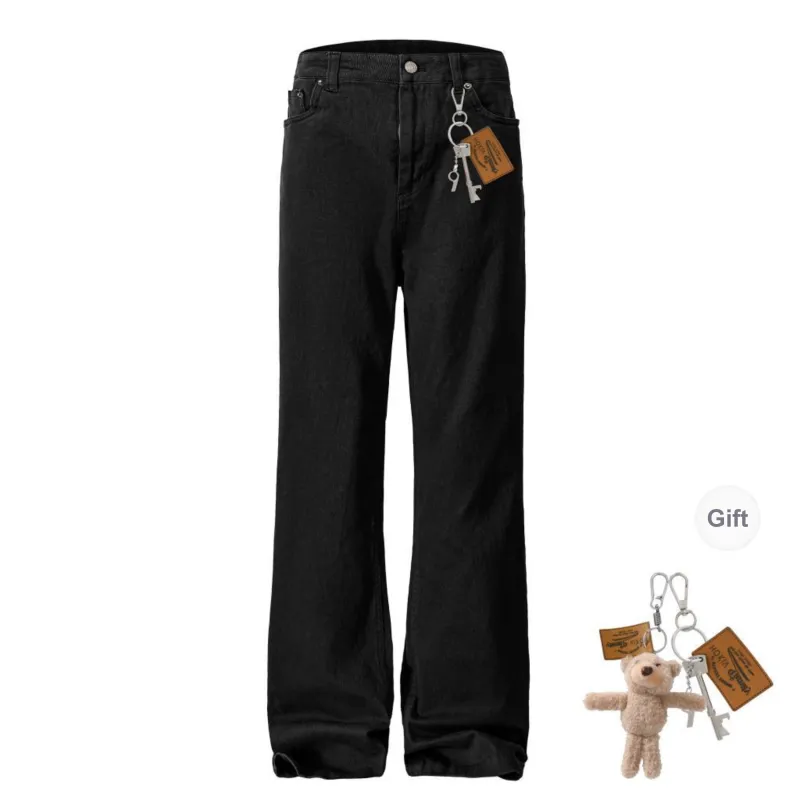 HOKLV Jeans Unisex-12
