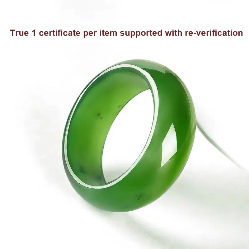 CUIYIN Hetian Jade Rings Jasper Unisex-1