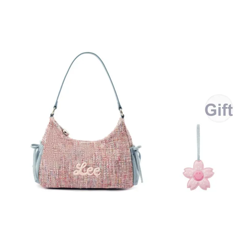Lee Fabric Shoulder Bag Women's Pink-0