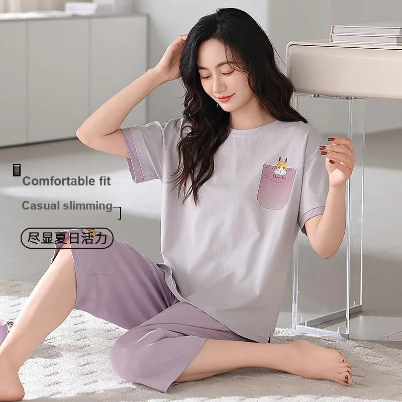 BONAS Pajama Set Women's Image Color-2