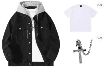 A.X.S.K x Lost N Forbidden Denim Jacket Unisex