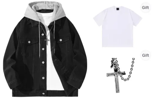 A.X.S.K x Lost N Forbidden Denim Jacket Unisex