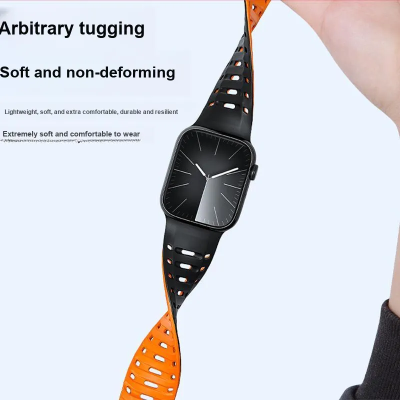 CHRROTA Watch Band Compatible With All Devices Silicone Material-2