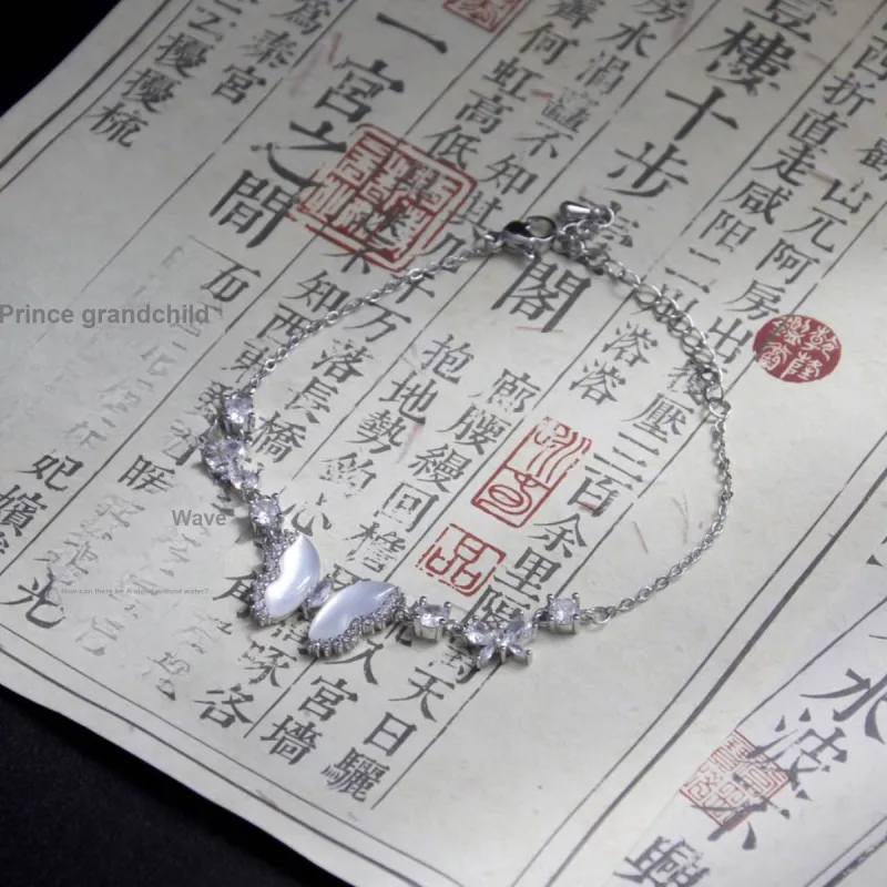 MEOBURLIY Zircon Bracelets Women's-2