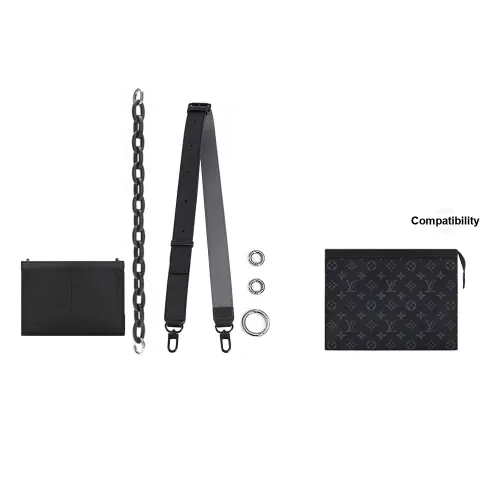 Кожаный ремень для сумки унисекс разноцветный