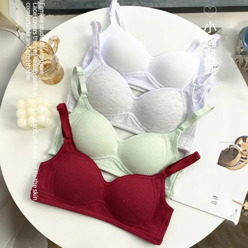 Flowers In Water Bra Women's White-2