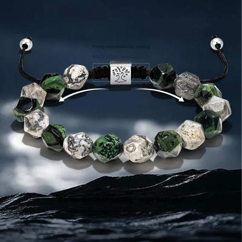 Jodie&Kevin Map Stone Bracelets Unisex-3