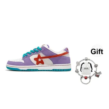 RIPSTAR SKBD Low Anti Slip Wear Resistant Low Top Skateboard Shoes Unisex Joker