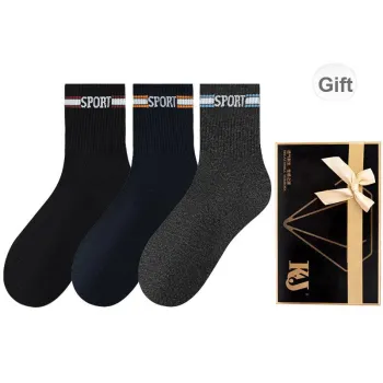 KJ Mid Calf Socks Men's Box 5 Pack