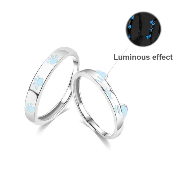 Love Jewelry 999 Fine Silver Rings Unisex