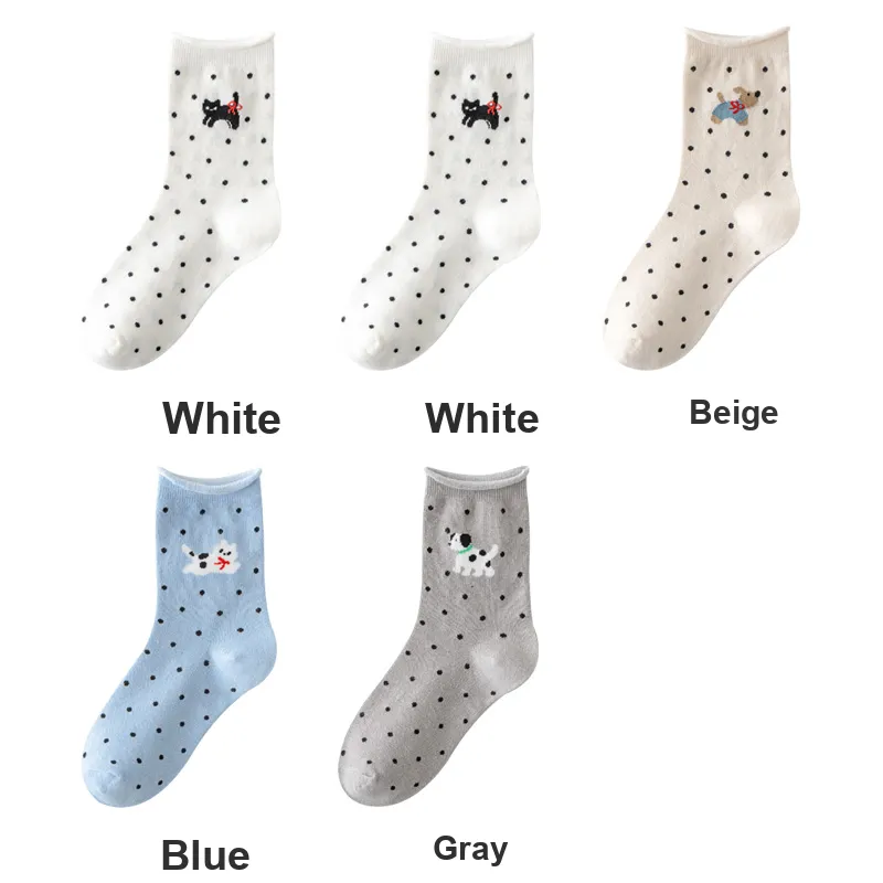 H YXIANG Mid Calf Socks Women's Combo Set-21