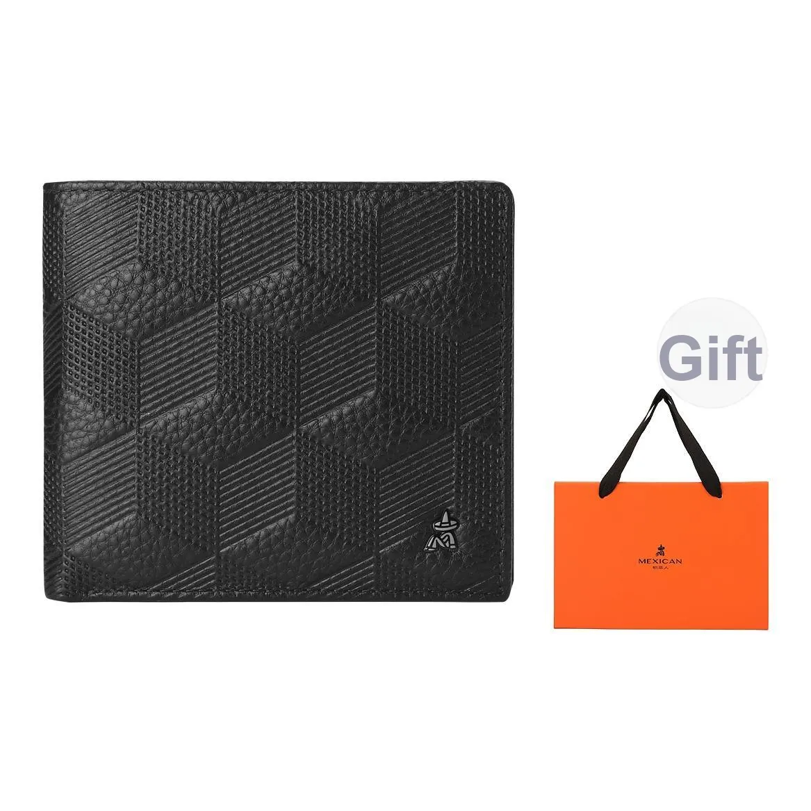 MEXICAN Кошелек из коровьей кожи стандартный мужской