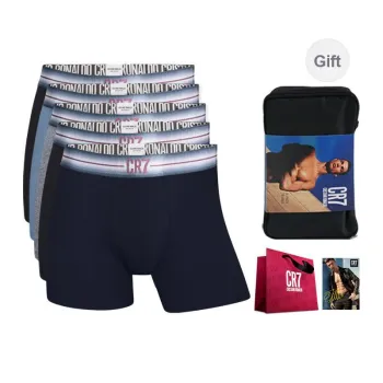 CR7 CRISTIANO RONALDO Underpants Men's 5 Pack Mixed Colors Includes Shopping Bag