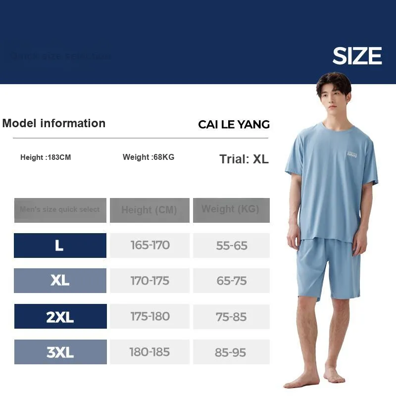 HLA Men Pajama Sets-19