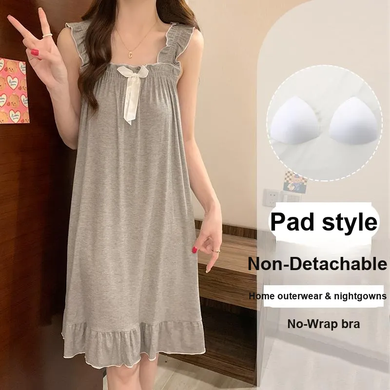 OUSHIBO Women's Nightgowns-3