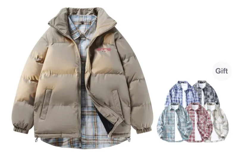 CSKS Puffer Jackets Unisex-49