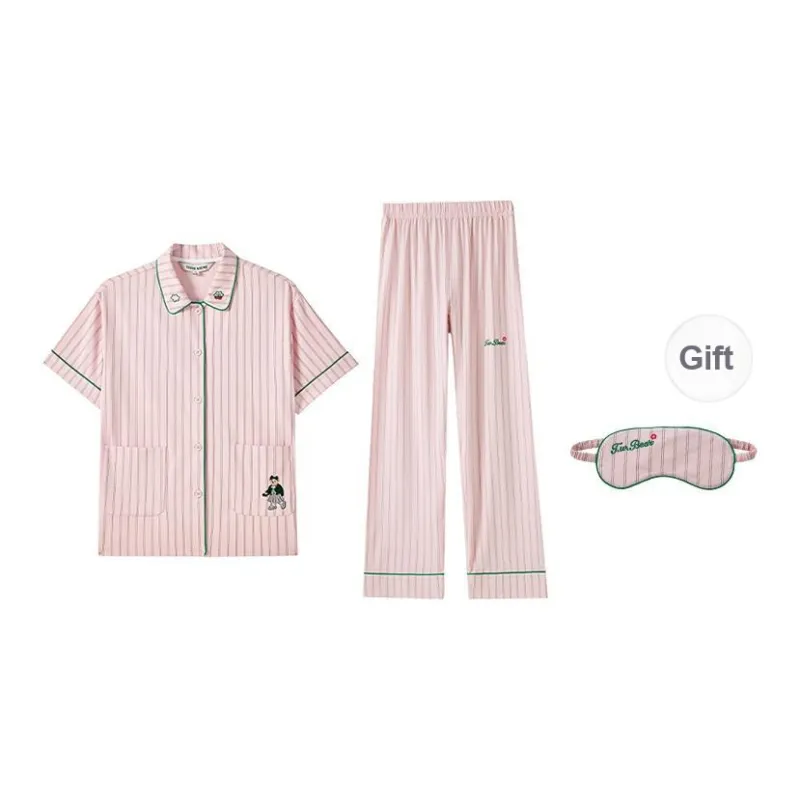 Teenie Weenie Pajama Set Women's Pink-0
