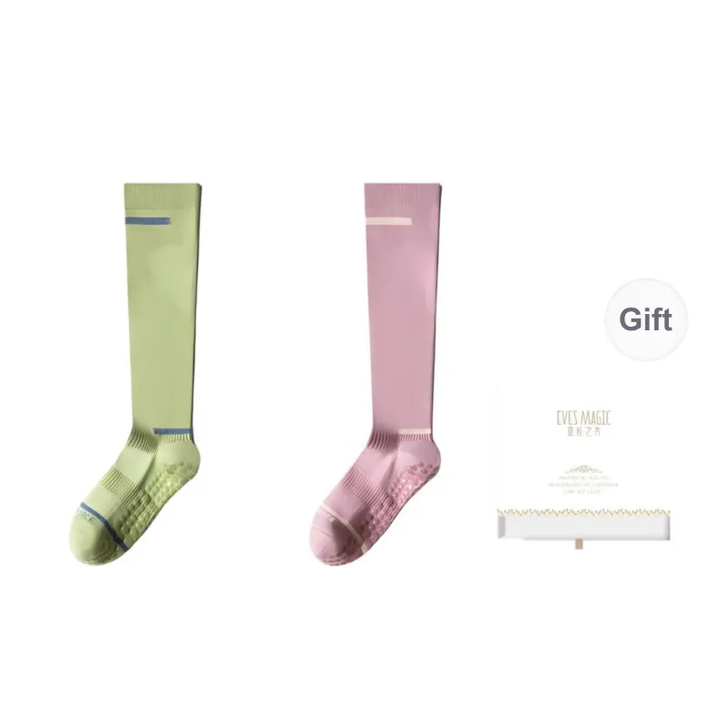 XIA.WA.ZHI.XIU Knee High Socks Women's Gift Box 2 Doubles-30