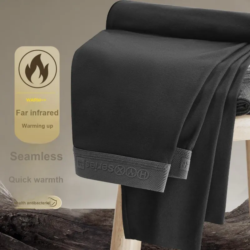 H YXIANG Men Thermal Pants-4