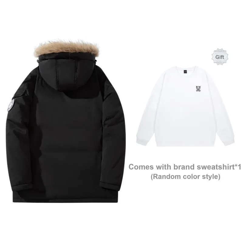 Emoji Winter Parka Coats Unisex-9