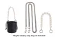 [Style 4]120cm Silver Push-Pull Buckle Chain+37cm Portable Pearl Chain Strap