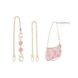 [Underarm One Shoulder]②Strawberry Chain 65cm+Flat O Decorative Chain