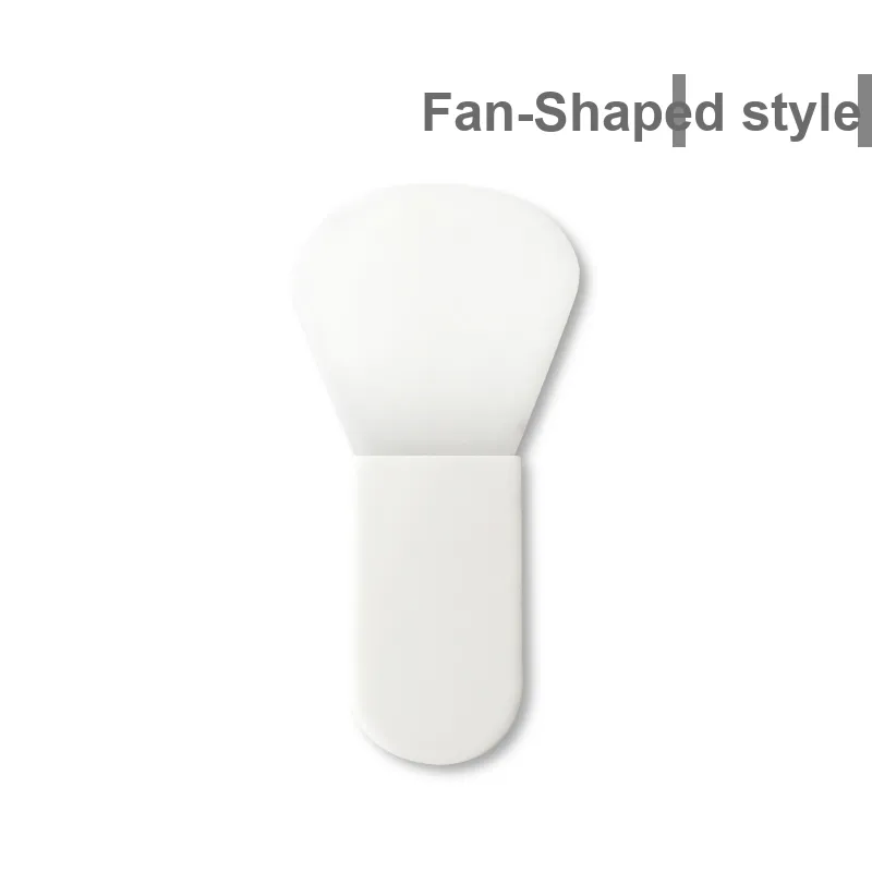 JIAOXUEFEI Silicone Facial Mask Mini Foundation Brush Cream Spoon Clay Mask Compact Portable Facial Care-4