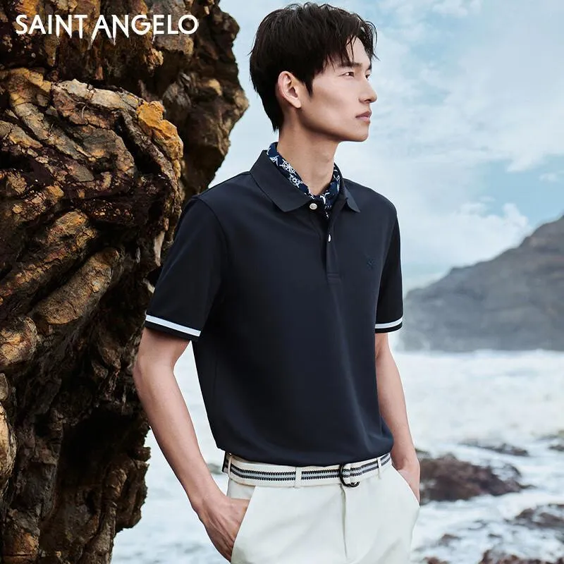 SAINT ANGELO Polo Shirts Unisex-2